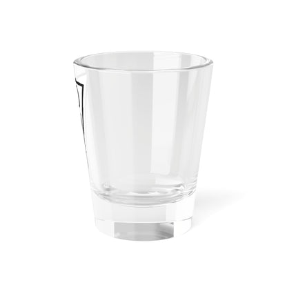 WIS 00 1927 template (Wisconsin) (Road Sign) Shot Glass 1.5oz