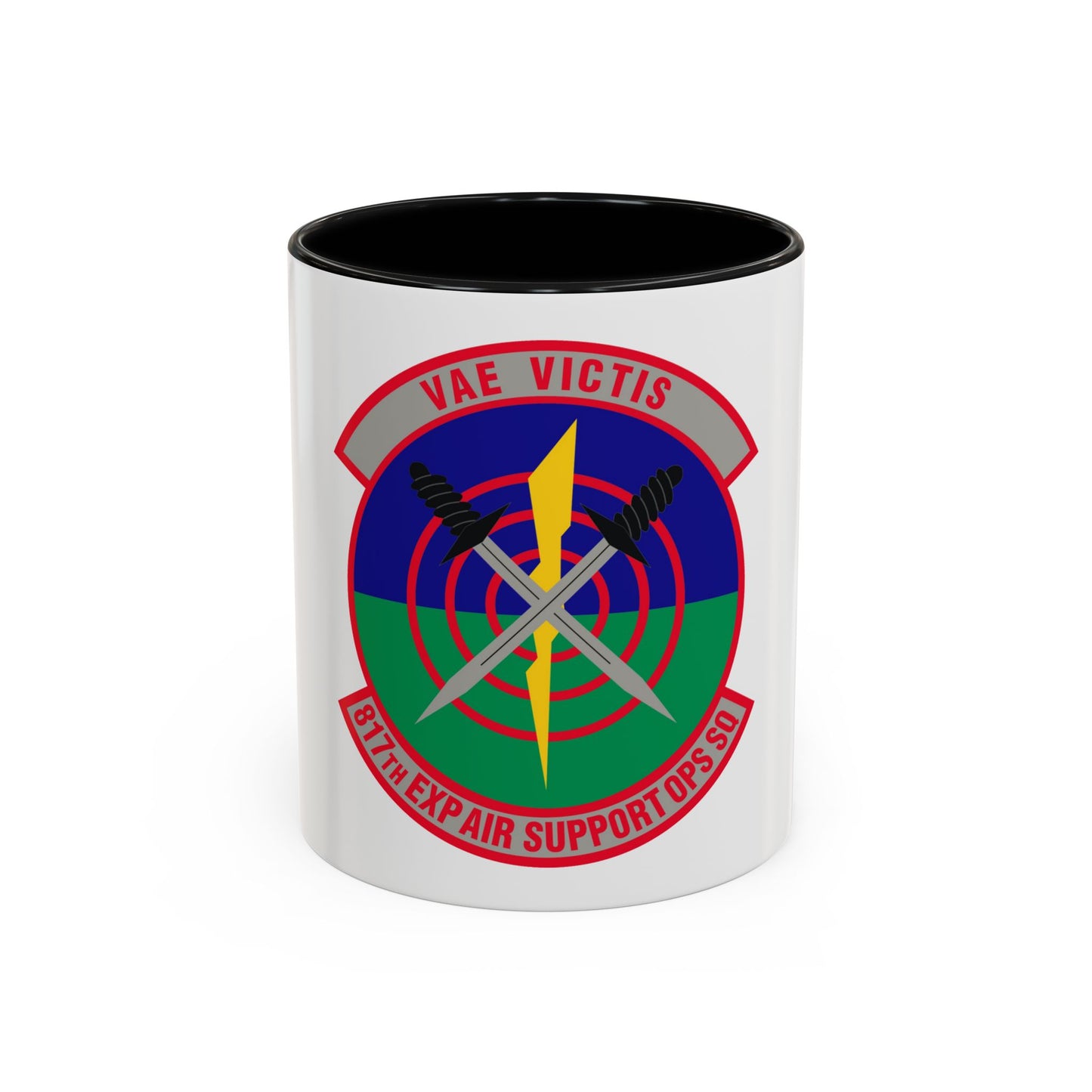 817th Expeditionary Air Support Operations Squadron (U.S. Air Force) Accent Coffee Mug