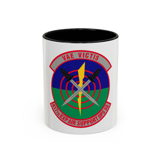 817th Expeditionary Air Support Operations Squadron (U.S. Air Force) Accent Coffee Mug
