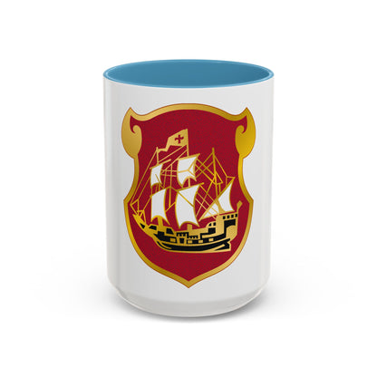 9 Antiaircraft Artillery Gun Battalion (U.S. Army) Accent Coffee Mug
