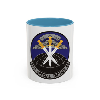 21 Special Tactics Squadron AFSOC (U.S. Air Force) Accent Coffee Mug