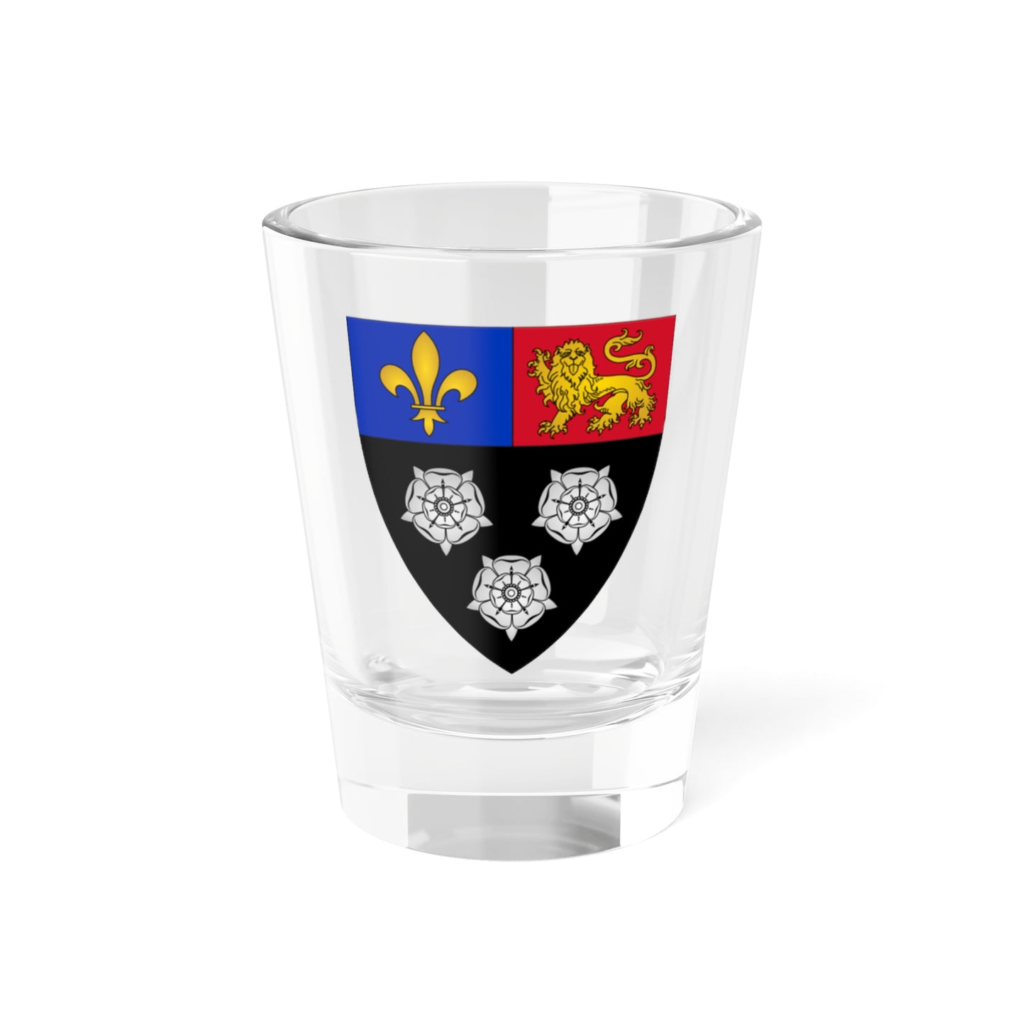 Kingscollegearms (England) (Coat of Arms) Shot Glass 1.5oz