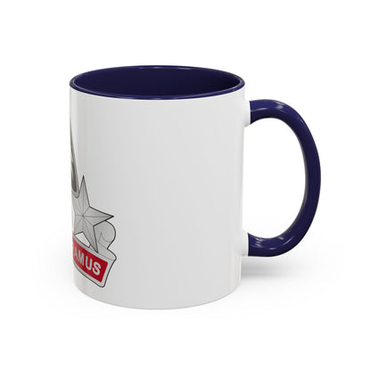 31st Engineer Battalion 2 (U.S. Army) Accent Coffee Mug