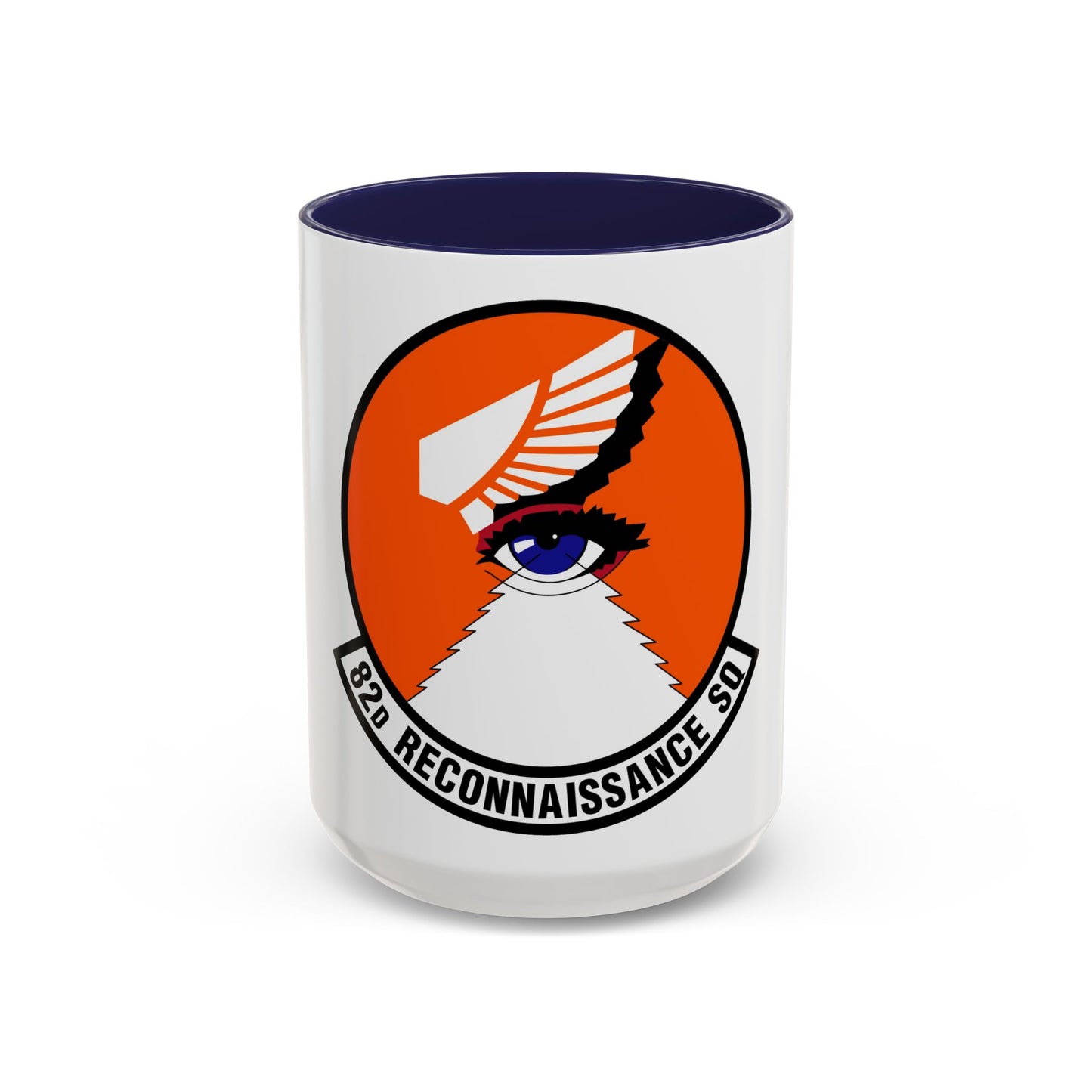 82 Reconnaissance Squadron ACC (U.S. Air Force) Accent Coffee Mug