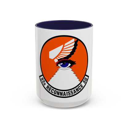 82 Reconnaissance Squadron ACC (U.S. Air Force) Accent Coffee Mug