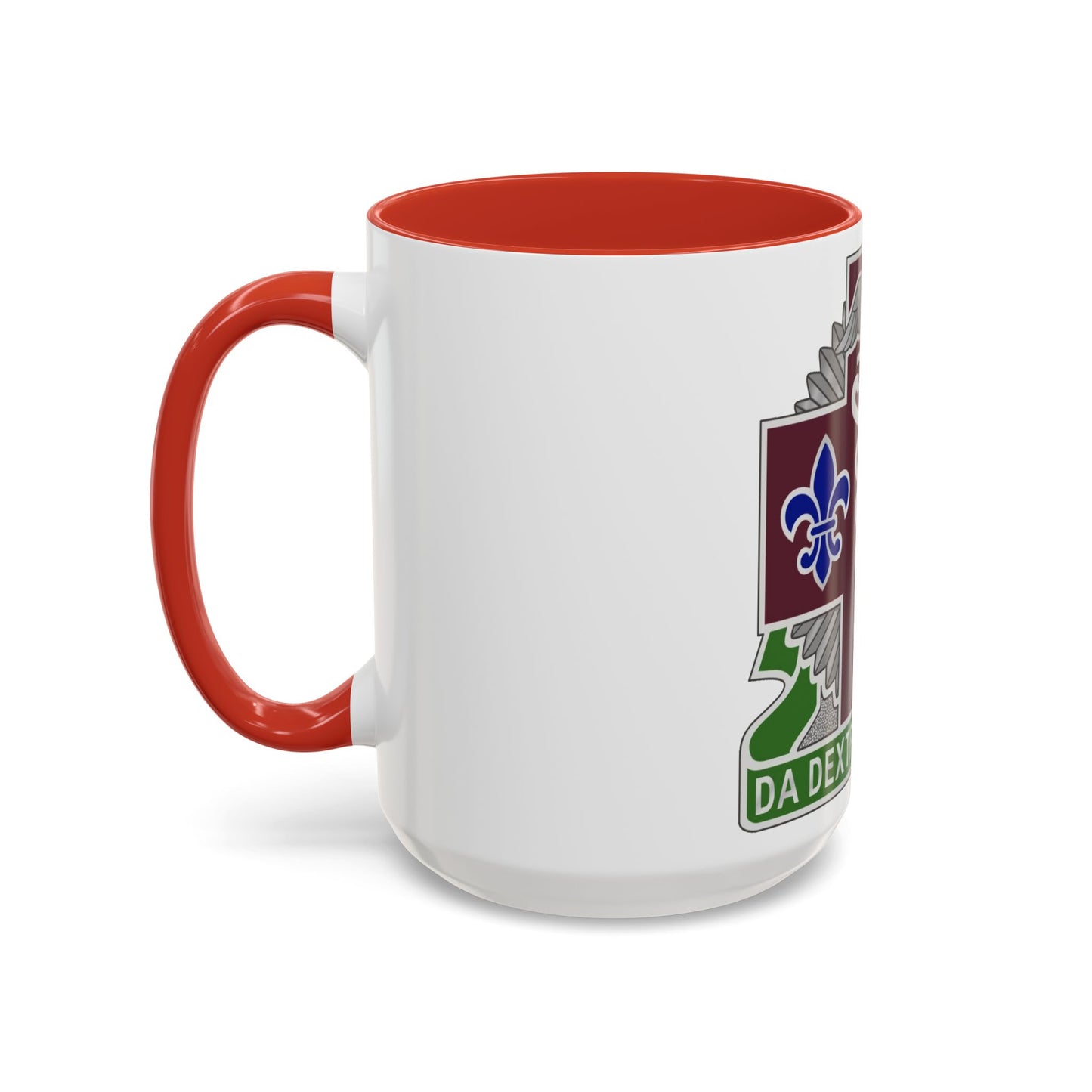 65 Medical Brigade 2 (U.S. Army) Accent Coffee Mug