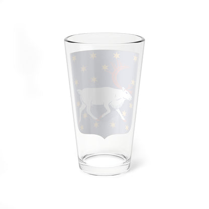 Västerbottens vapen (Sweden) (Coat of Arms) Pint Glass 16oz