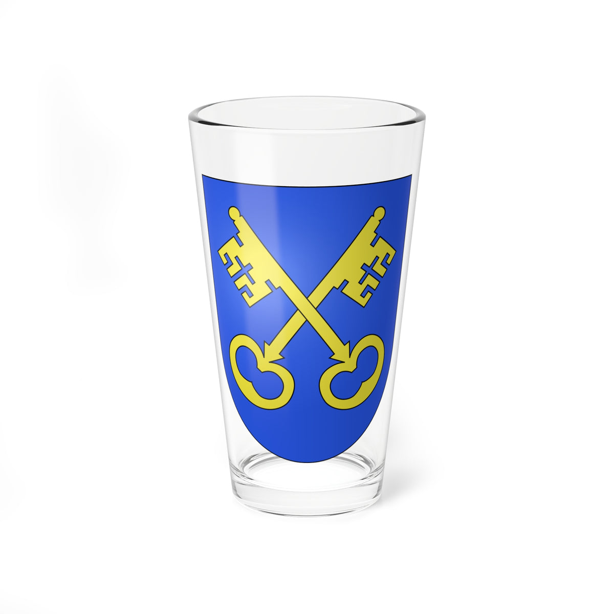 Mels-coat of arms (Switzerland) (Coat of Arms) Pint Glass 16oz
