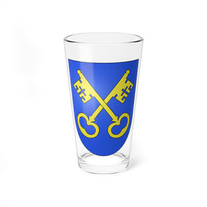 Mels-coat of arms (Switzerland) (Coat of Arms) Pint Glass 16oz