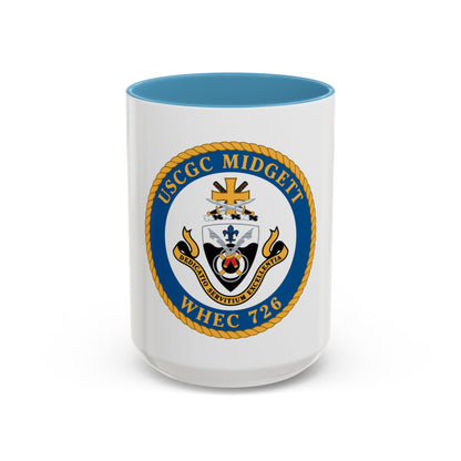 USCG Midgett WHEC 726 (U.S. Coast Guard) Accent Coffee Mug