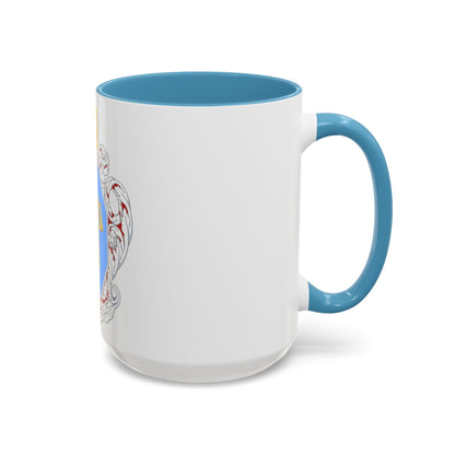 Coat of Arms of the Ukrainian State - Accent Coffee Mug