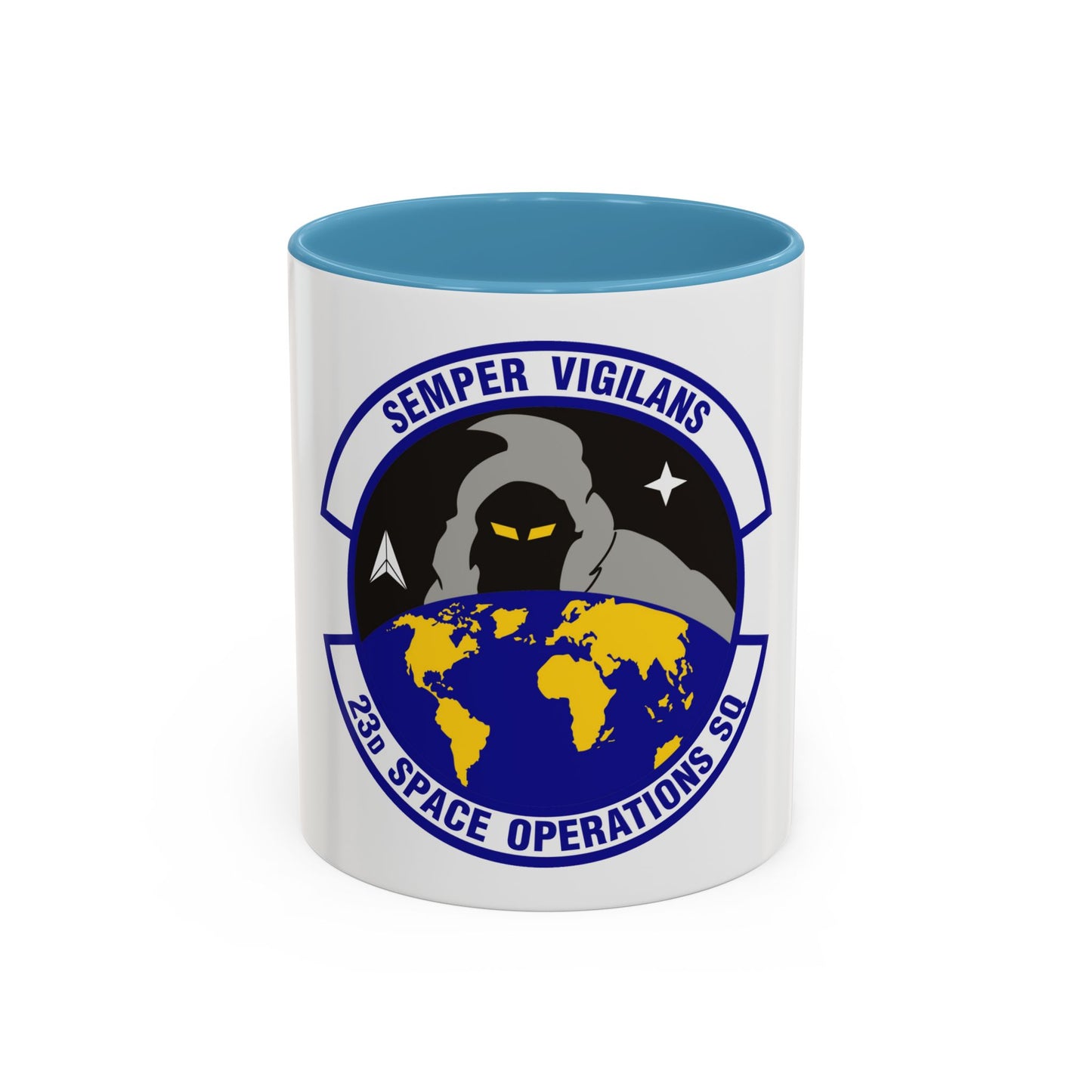 23d Space Operations Squadron (U.S. Air Force) Accent Coffee Mug