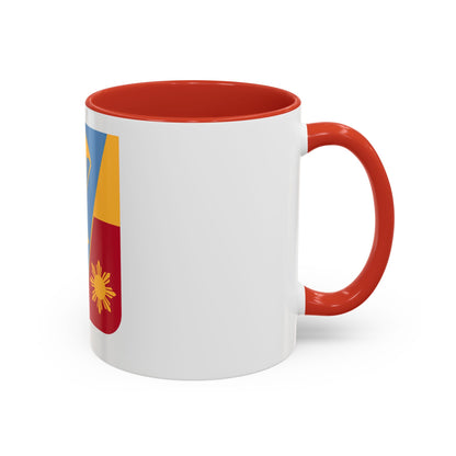 674th Airborne Field Artillery Battalion v2 (U.S. Army) Accent Coffee Mug
