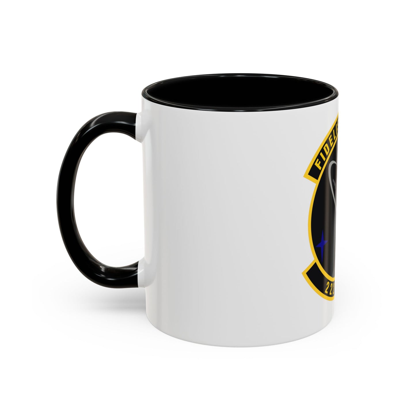 222d Command & Control Squadron (U.S. Air Force) Accent Coffee Mug