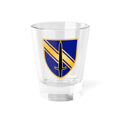 Verre à liqueur de la 1re brigade d'assistance aux forces de sécurité (armée américaine) 1,5 oz