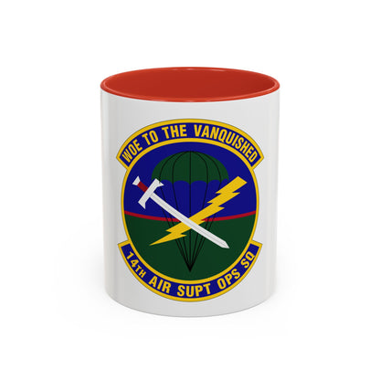 14 Air Support Operations Squadron ACC (U.S. Air Force) Accent Coffee Mug