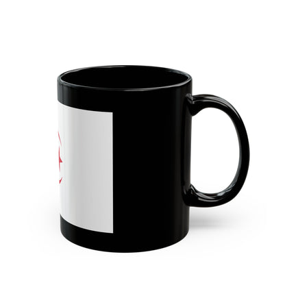 Naval Ensign of Algeria - Black Coffee Mug