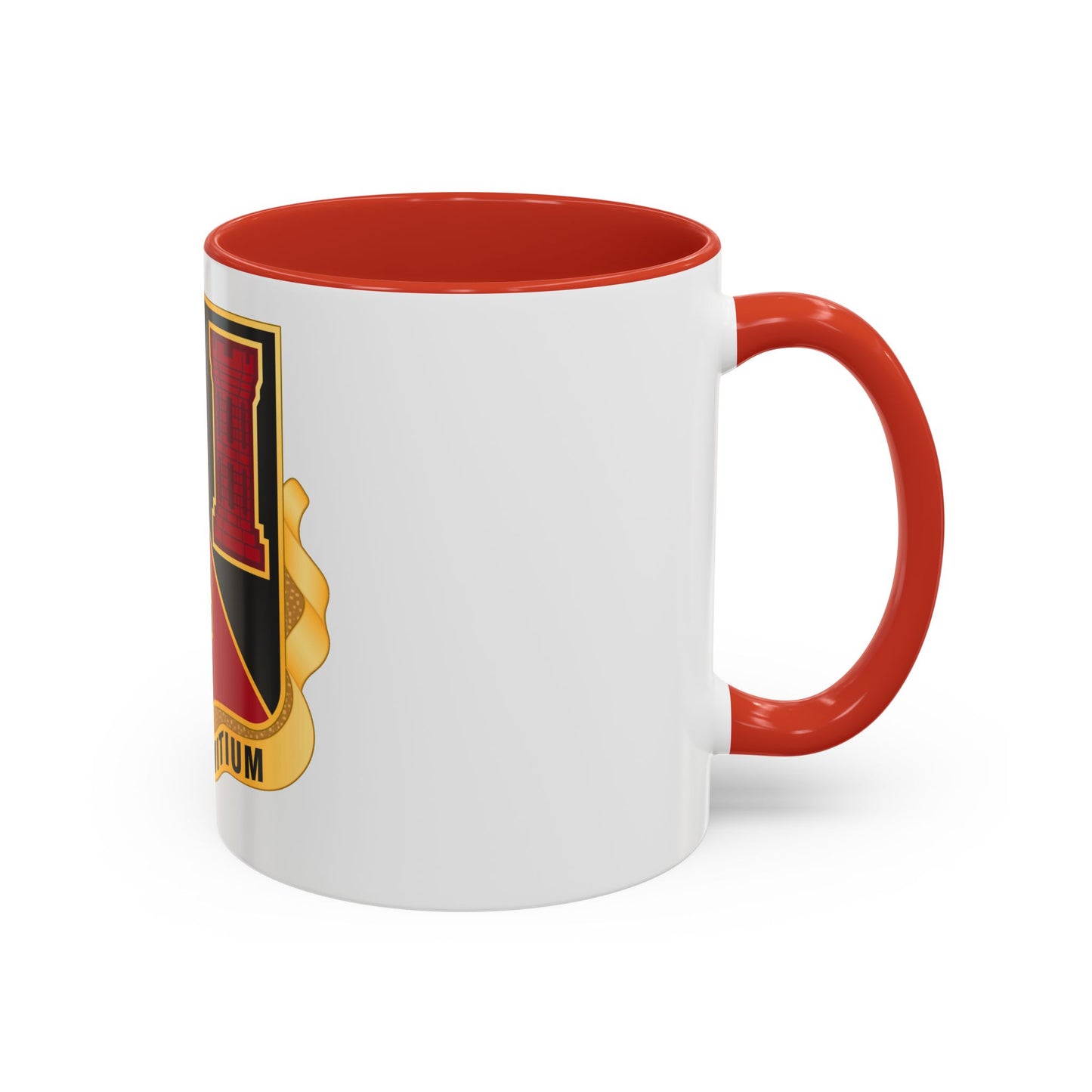 128 Engineer Battalion Nebraska National Guard (U.S. Army) Accent Coffee Mug