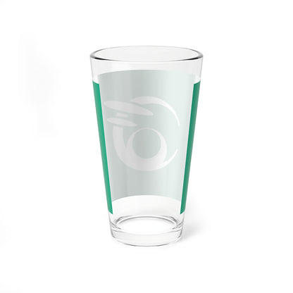 Flag of Maniwa Okayama (Japan) Pint Glass 16oz