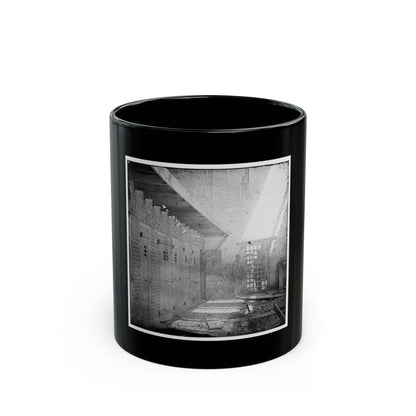 Alexandria, Virginia. Slave Pen. Interior View 001 (U.S. Civil War) Black Coffee Mug