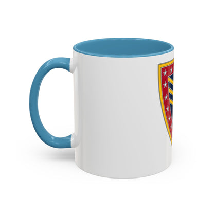 38 Sustainment Brigade (U.S. Army) Accent Coffee Mug
