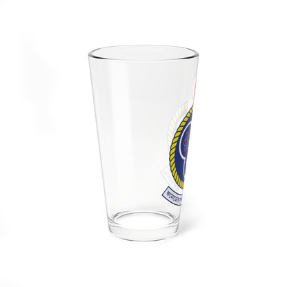Seal of the Commodore Superintendent Dockyard (Bangladesh) (Coat of Arms) Pint Glass 16oz