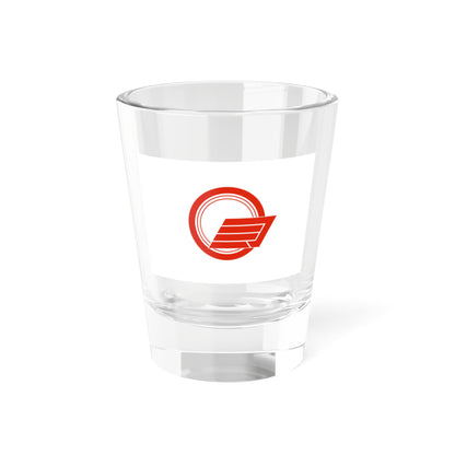 Flag of Mishima Fukushima (Japan) Shot Glass 1.5oz