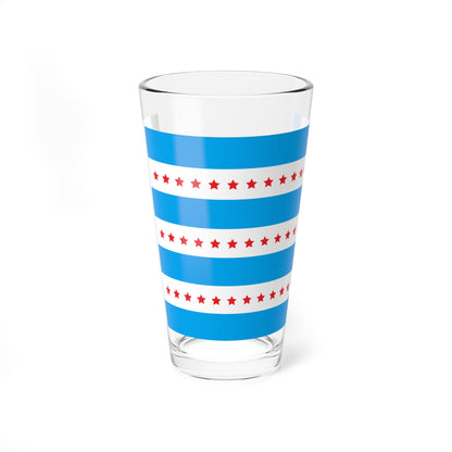 Beijing Students Autonomous Federation Flag Improved (China) Pint Glass 16oz