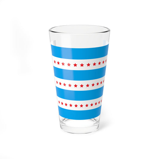 Beijing Students Autonomous Federation Flag Improved (China) Pint Glass 16oz