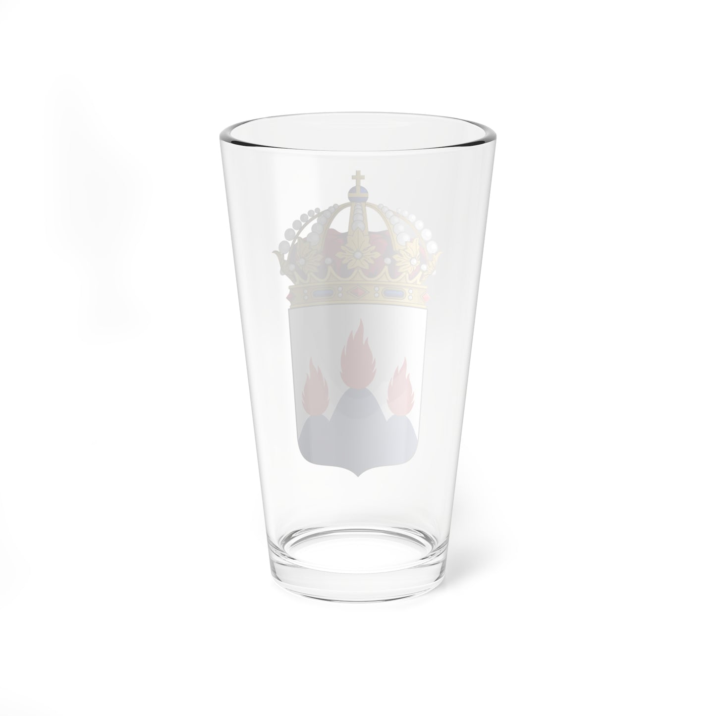 Västmanlands läns vapen (Sweden) (Coat of Arms) Pint Glass 16oz