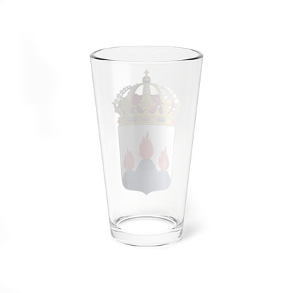 Västmanlands läns vapen (Sweden) (Coat of Arms) Pint Glass 16oz