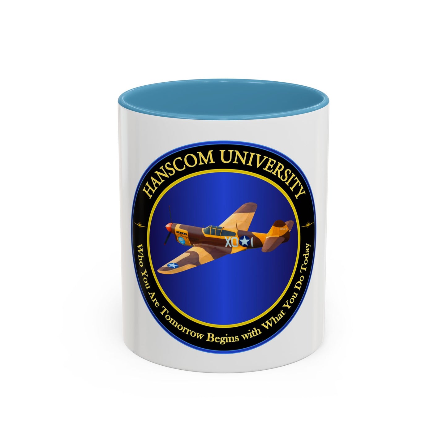 Hanscom University (U.S. Air Force) Accent Coffee Mug
