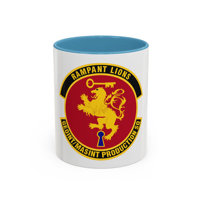 Geospatial Intelligence Measurement & Signatures Intelligence Production Squadron (U.S. Air Force) Accent Coffee Mug