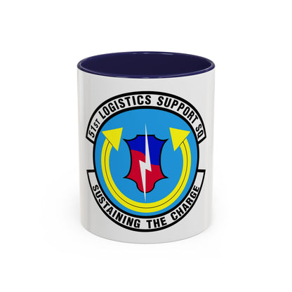 51st Logistics Support Squadron (U.S. Air Force) Accent Coffee Mug