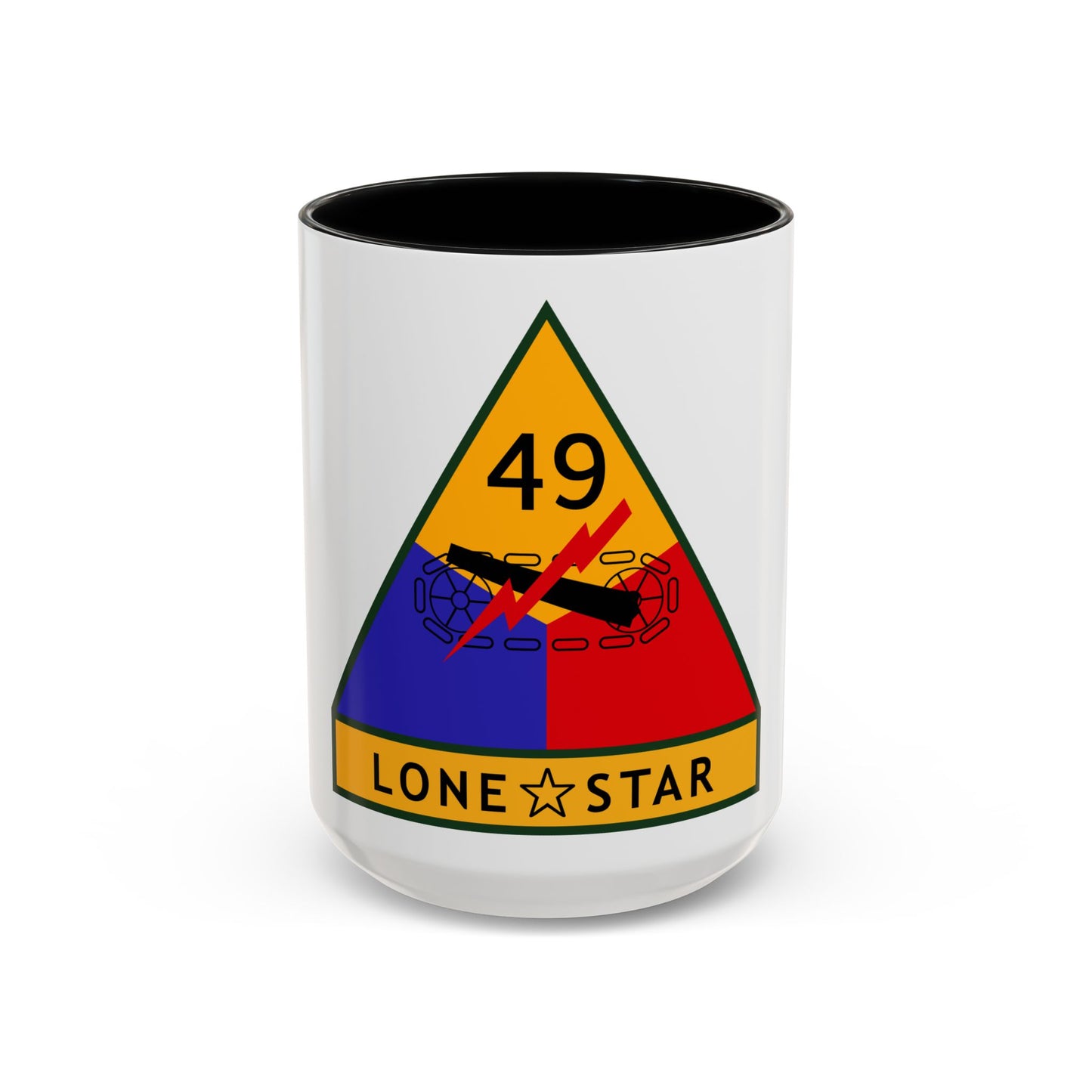 49th Armored Division (U.S. Army) Accent Coffee Mug