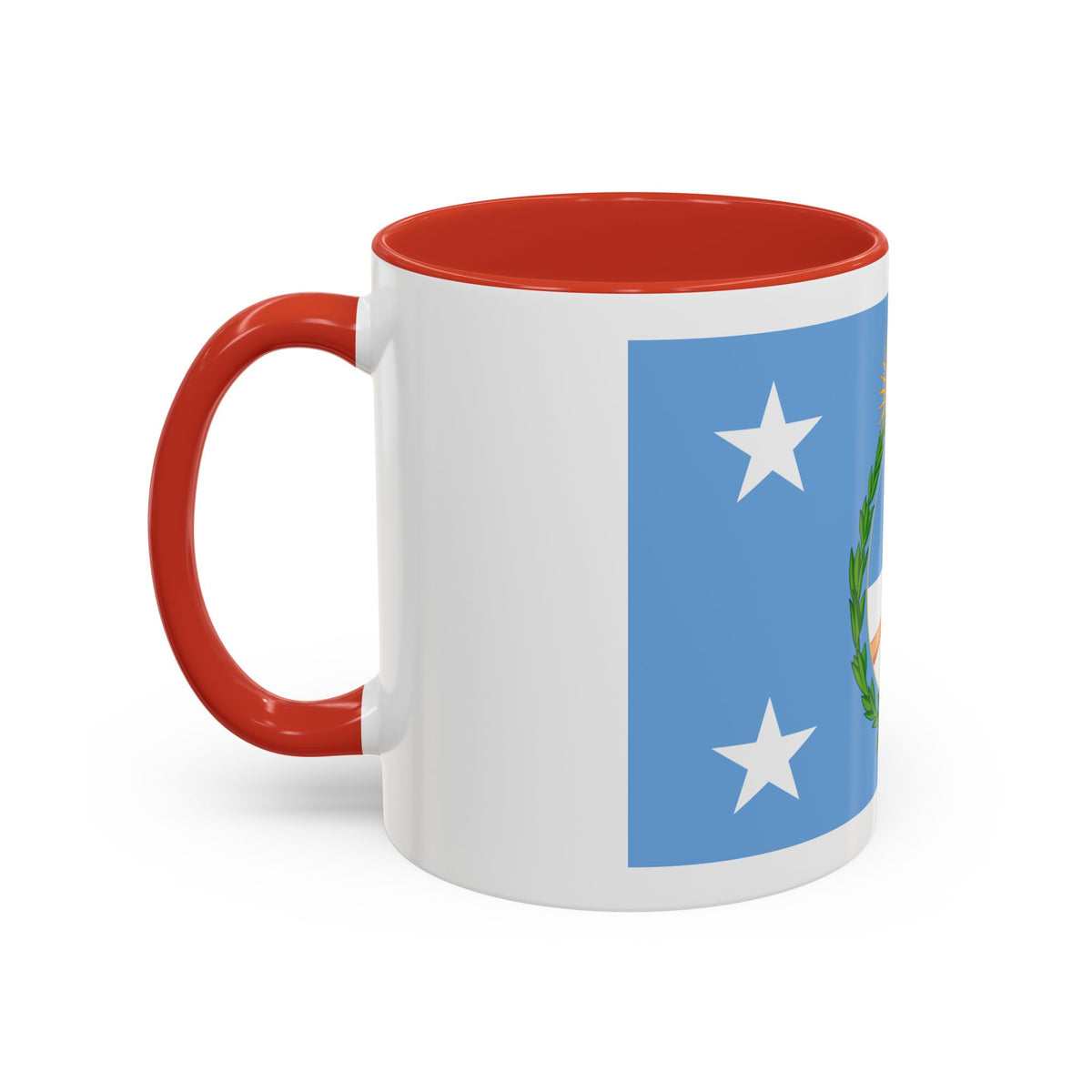 Standard of the President of Argentina Afloat - Accent Coffee Mug