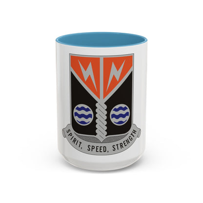 58 Signal Battalion (U.S. Army) Accent Coffee Mug