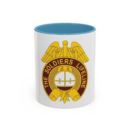 424 Medical Battalion (U.S. Army) Accent Coffee Mug