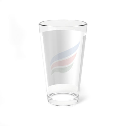 Flag of Miyako Fukuoka (Japan) Pint Glass 16oz