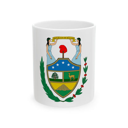 Coat of arms of Bolivia (1825) - White Coffee Mug