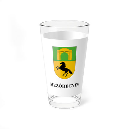 Flag of Mezohegyes (Hungary) Pint Glass 16oz