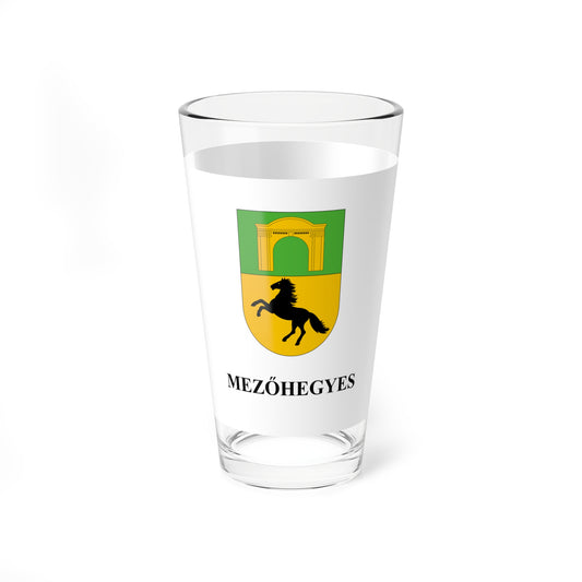 Flag of Mezohegyes (Hungary) Pint Glass 16oz