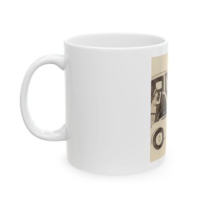 Group of Four Coca-Cola advertisements, 1960 (3) - White Coffee Mug