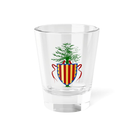 Herselt wapen2 (Belgium) (Coat of Arms) Shot Glass 1.5oz