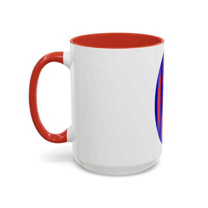 30th Infantry Division SSI (U.S. Army) Accent Coffee Mug