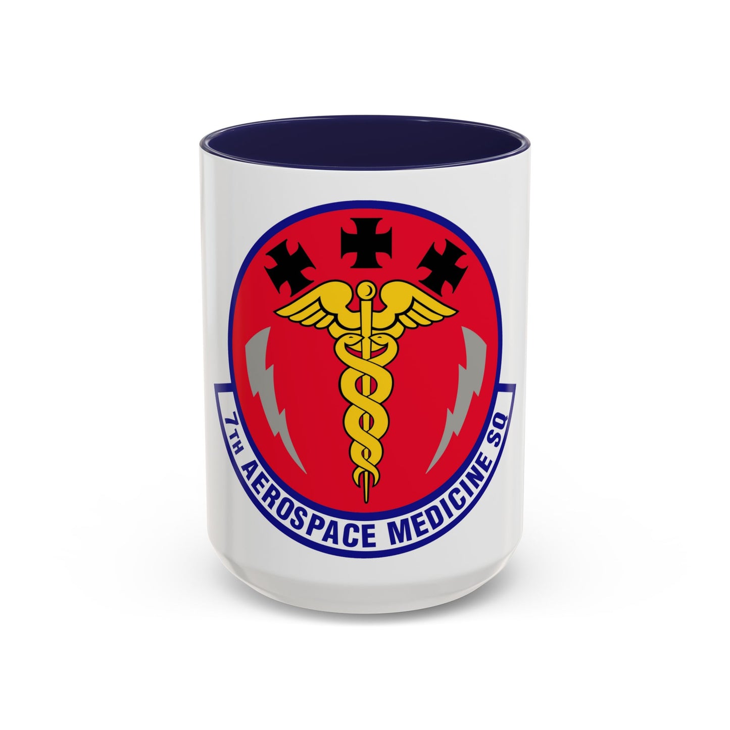 7th Aerospace Medicine Squadron (U.S. Air Force) Accent Coffee Mug