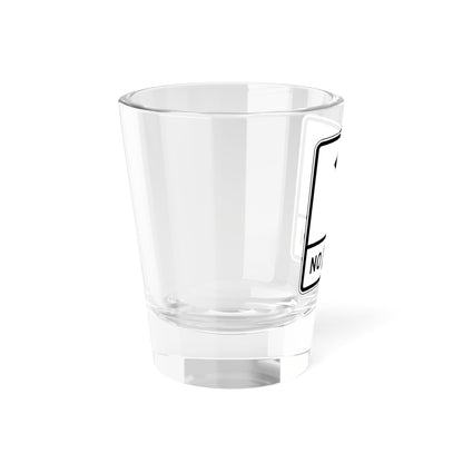 MUTCD-CA R73-3 (California) (Road Sign) Shot Glass 1.5oz