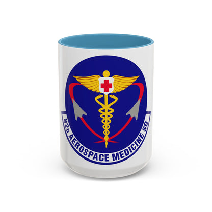 82d Aerospace Medicine Squadron (U.S. Air Force) Accent Coffee Mug