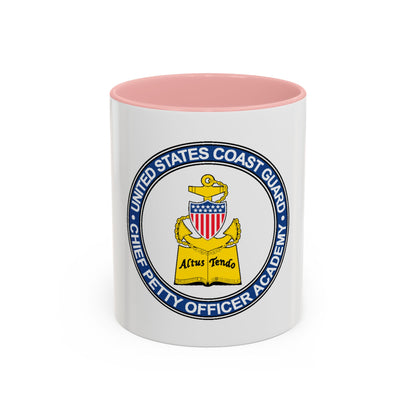 CPO Academy (U.S. Coast Guard) Accent Coffee Mug