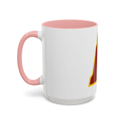 XIX Corps 3 (U.S. Army) Accent Coffee Mug
